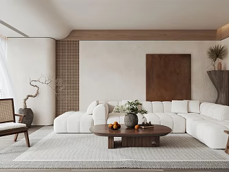 The Silent Living Room 3d model