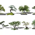 modern tree landscape tree arbor 3d model