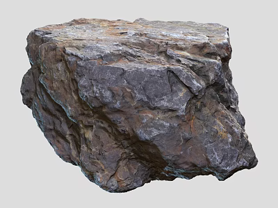 Natural Stone and Wood Decorative Elements with Rustic Texture and Craft Design 3d model Natural Stone and Wood Decorative Elements with Rustic Texture and Craft Design 3d model