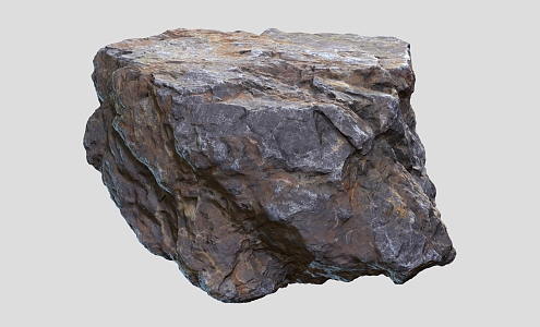 Rock Stone Rock Cliff Reef 3d model