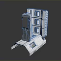 Sci-fi Items Sci-fi Components High-tech Components Sci-fi Equipment Sci-fi Scene Sci-fi Environment Game Scene 3d model