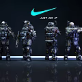 Modern Movie Character Model 3d model