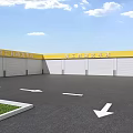 Spacious Bright Modern Indoor Car Parking Lot With Complete Car Cleaning And Maintenance Facilities
