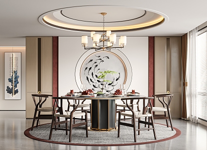 New Chinese Restaurant 3d model