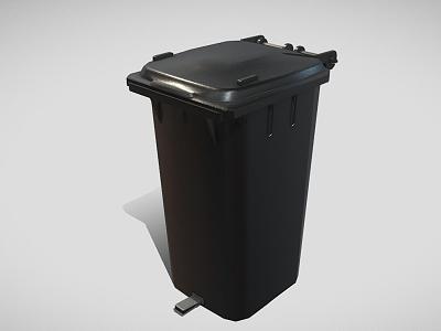 trash can 3d model