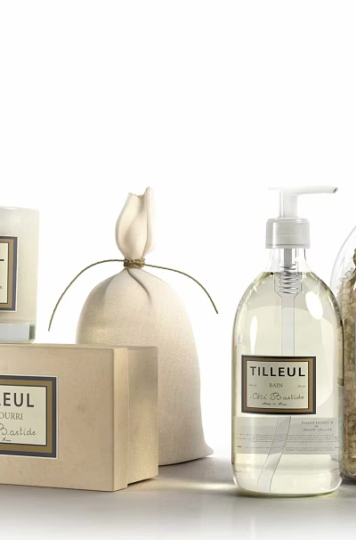 Essential Bathroom Accessories With Candle Cloth Bag Hand Soap Bottle And Storage Box 3d model