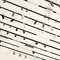 Modern Downlights And Spotlights On Track System For Home Lighting Design