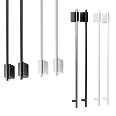 Modern Electric Towel Rack 3d model