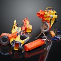 Modern Lego toy gun Lego toy Lego gun toy 3d model