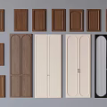 Multiple Wardrobe Doors With Diverse Designs Color Options And Styles For Home Interiors