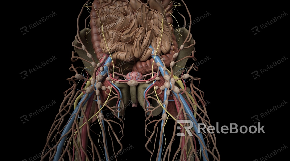 human body system structure model