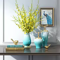 Jane European vase classical ornaments 3d model