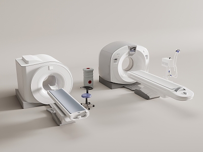 Medical Devices Magnetic Resonance CT Machine 3d model