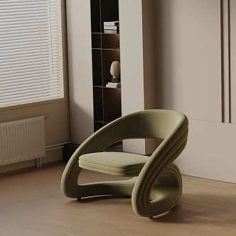 modern leisure chair 3d model