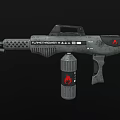 Industrial LOFT flamethrower 3d model