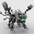 LEGO Toys Building Blocks Monster Game Role Game Character Game Monsters 3d model