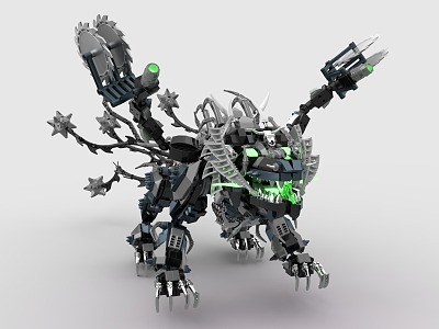 LEGO Toys Building Blocks Monster Game Role Game Character Game Monsters 3d model