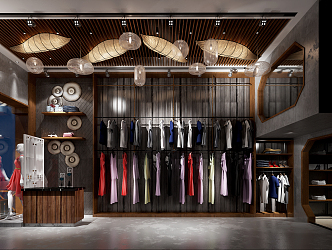 Clothing Store 3d model