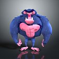 Monster Monster Monster Monster Monster Warrior Alien Monster Alien Monster 3d model