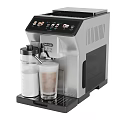 Modern Stainless Steel Automatic Coffee Machine With Milk Frother And Cup