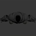 Modern Robot Assistant Small Robot Butler 3d model