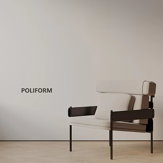 modern leisure chair 3d model