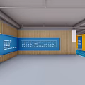 campus culture movement space overhead layer 3d model