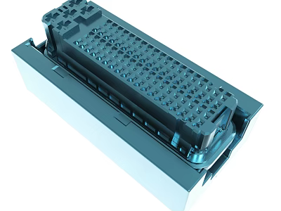 High Quality Industrial Electrical Connector With Multiple Pins And Structural Design 3d model