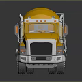 Yellow Toy Concrete Mixer Truck For Kids Playtime And Collection