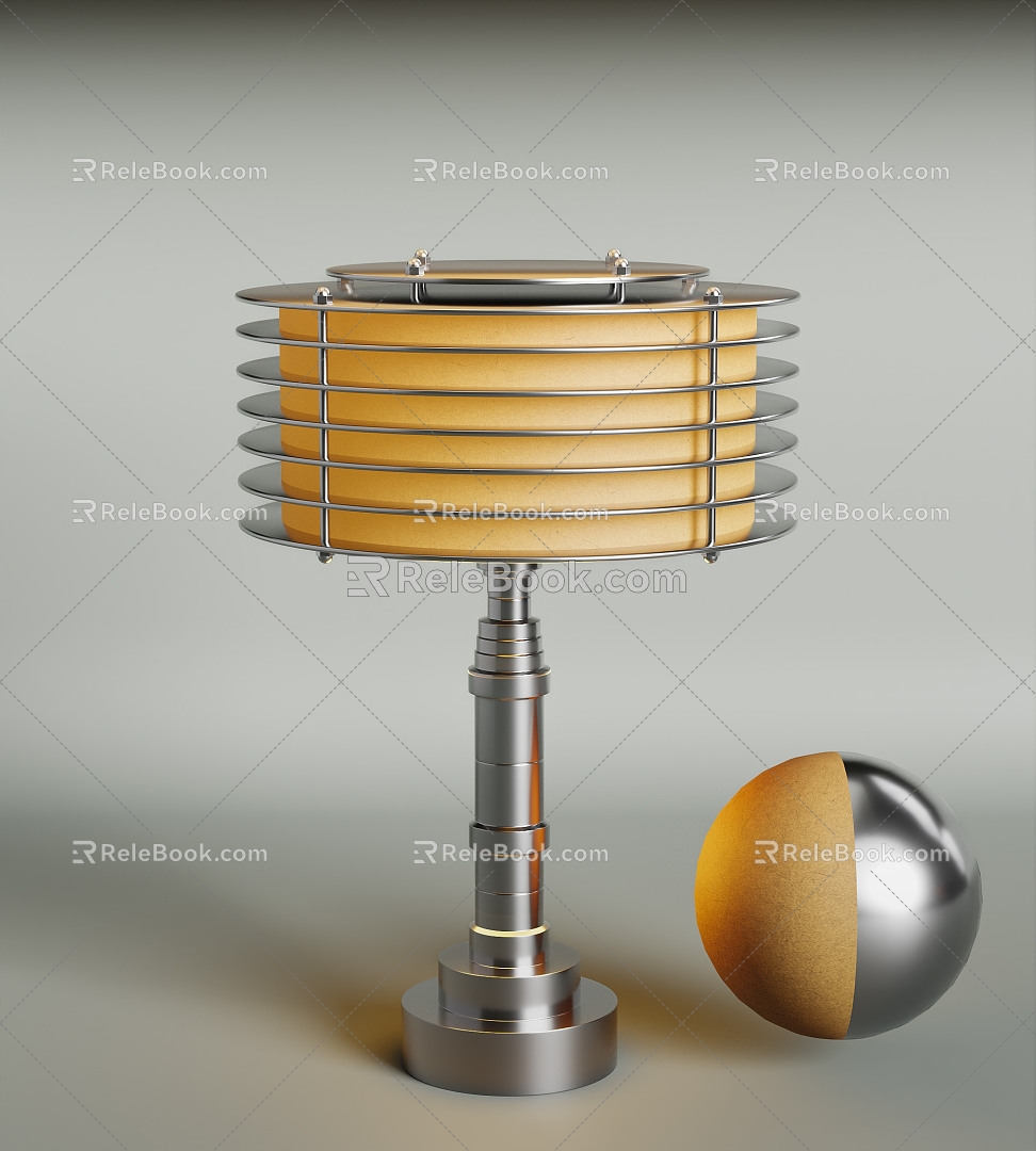 Bauhaus Vintage Table Lamp 3d model