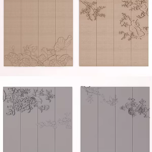 Happy eyebrows hard bag background wall 2014 3d model