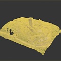 Monuments Sites Sites Sites Ruins Castle Fortress Ancient Castle Ancient Ruins Realistic 3d model