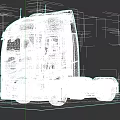 Green Volvo Heavy Duty Truck With Modern Cab Exterior Design