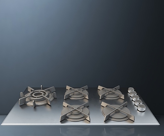 Gas stove 3d model