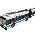 modern bus 3d model