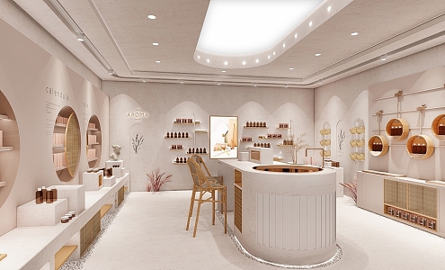 Natural Style Fragrance Skincare Shop 3d model