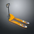 Yale Yellow Manual Pallet Truck With Forks And Handle For Warehouse Material Handling