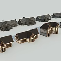 Various Wooden House Designs With Classic Roofs And Exterior Details