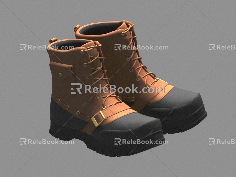 Boots 3d model