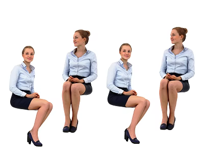 Characters Female Characters 3d model