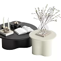 Modern tea table 3d model