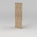 Wooden Locker With Double Doors And Modern Simple Design For Storage