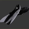 Three Different Folding Knives With Black Handles And Metal Blades Display Collection