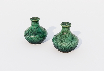 Ceramic Bottle Old Vase Old Object Antique 3d model