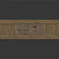 Wooden Shoe Cabinet With Open Shelves For Shoes Storage And Display Organization
