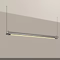 Modern Long Strip Pendant Light With Sleek Design And Illuminated Ceiling Mount
