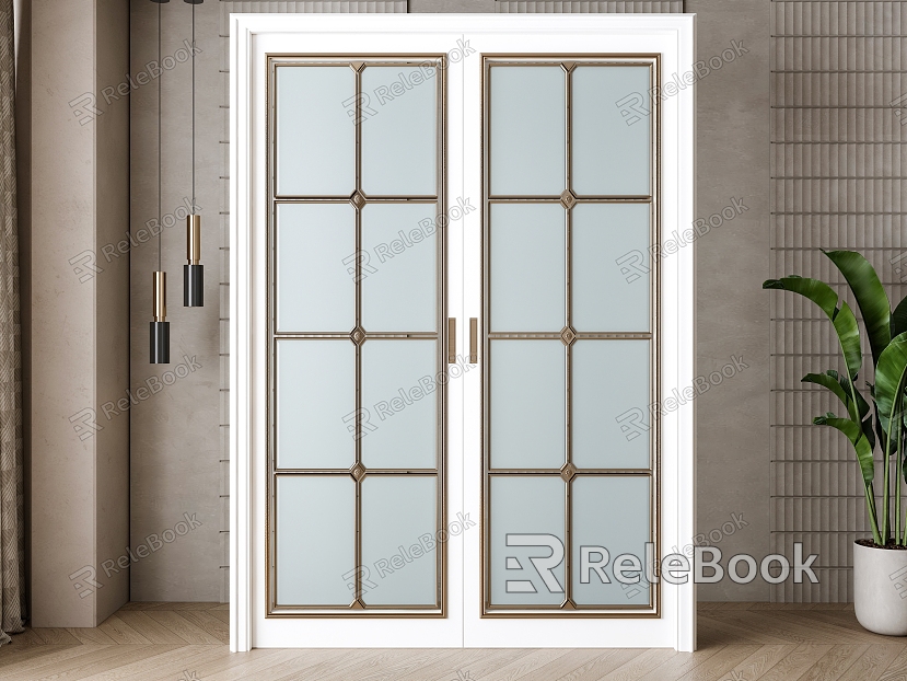 Jianou glass double door model