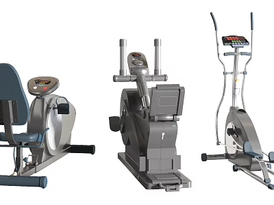 Multifunctional Home Gym Exercise Equipment Collection For Fitness Workouts 3d model