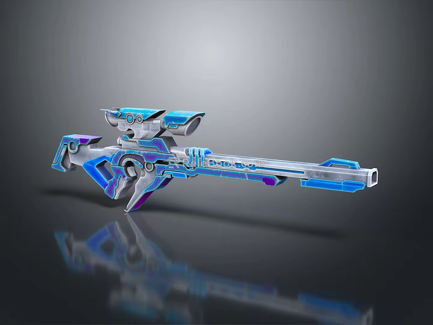 Science Fiction Weapon Future Weapon Science Fiction Equipment Concept Weapon Next Generation Weapon Next Generation Equipment 3d model