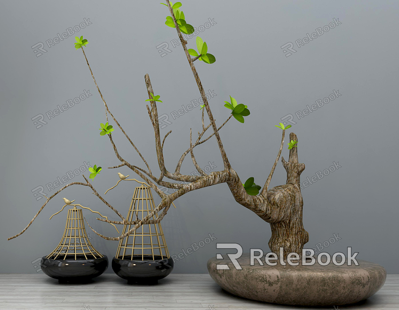 Modern Bonsai Gardening Sits model